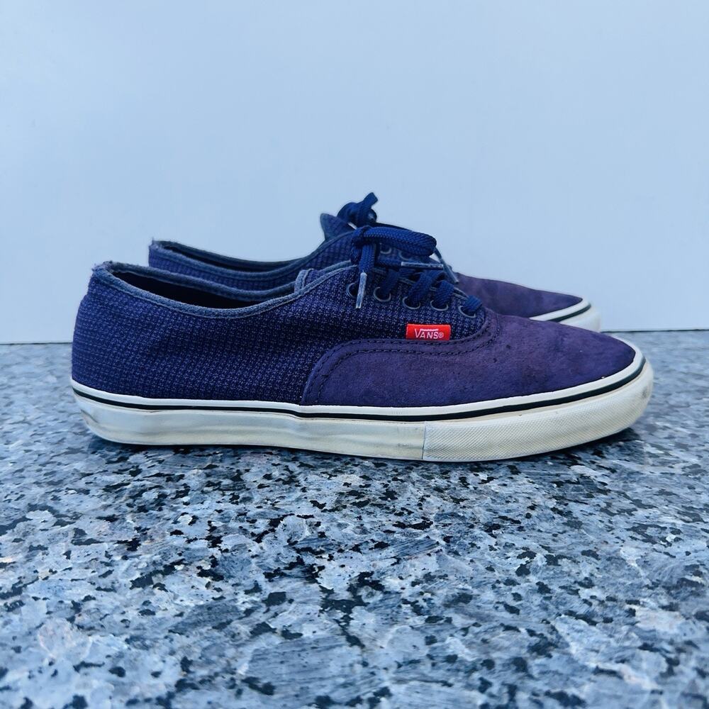 Vans Vault Authentic LX x Knoll Textiles Suede collaborative sneakers Men’s 10.5